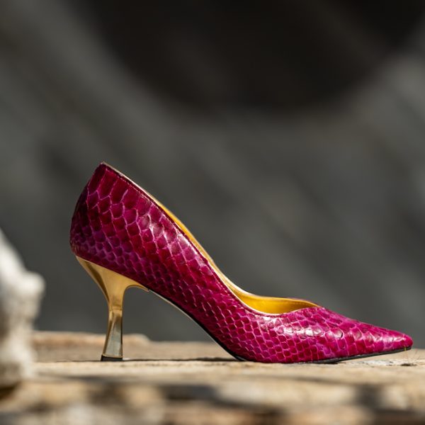 Pantofi Dama Toc Clepsidra Marta Fuchsia Exclusive CONDUR by alexandru 3