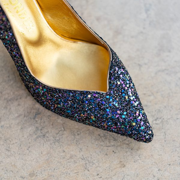Pantofi Dama Toc Clepsidra Marta Blue CONDUR by alexandru 4