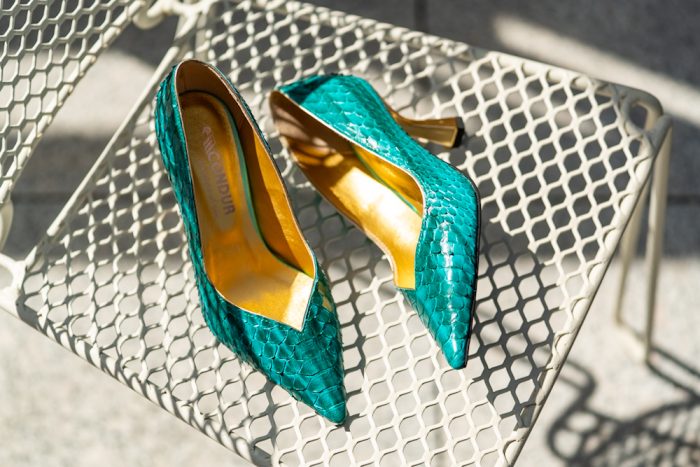 Pantofi Dama Toc Clepsidra Marta Green Exclusive CONDUR by alexandru 8