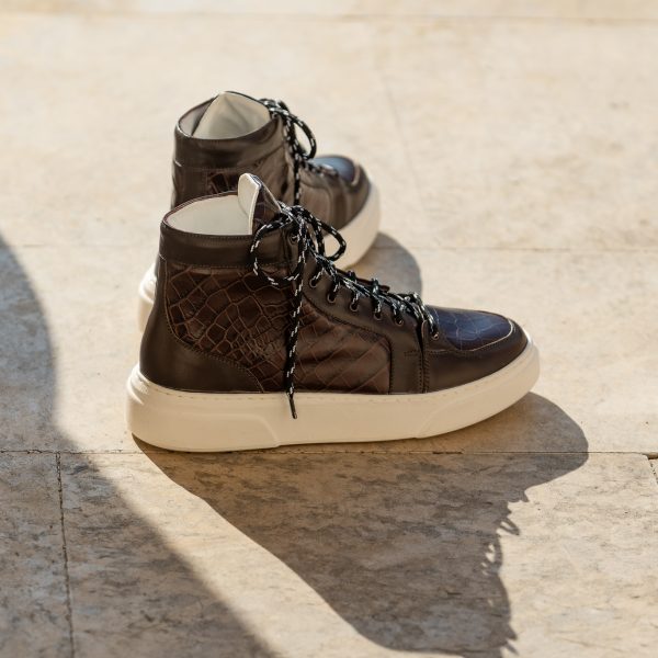 Ghete Barbati Dark Brown - imagine 6