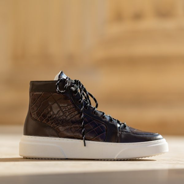Ghete Barbati Dark Brown - imagine 5
