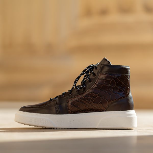 Ghete Barbati Dark Brown - imagine 4