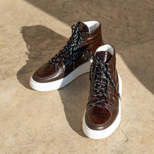 Ghete Barbati Dark Brown - imagine 2