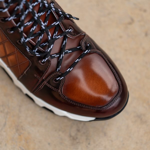 Ghete Print Cognac d’Alexandru - imagine 4
