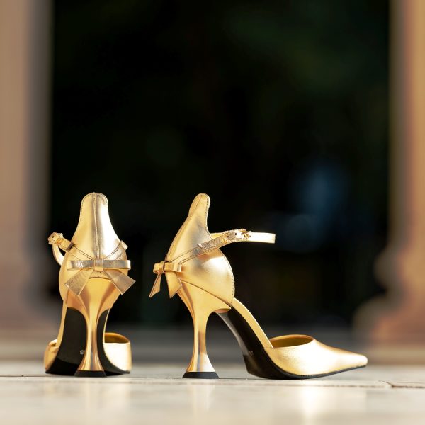 Pantofi Dama Toc Clepsidra Martina Oro - imagine 3