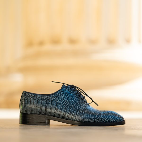 Pantofi Oxford 427 Bleumarin - imagine 6