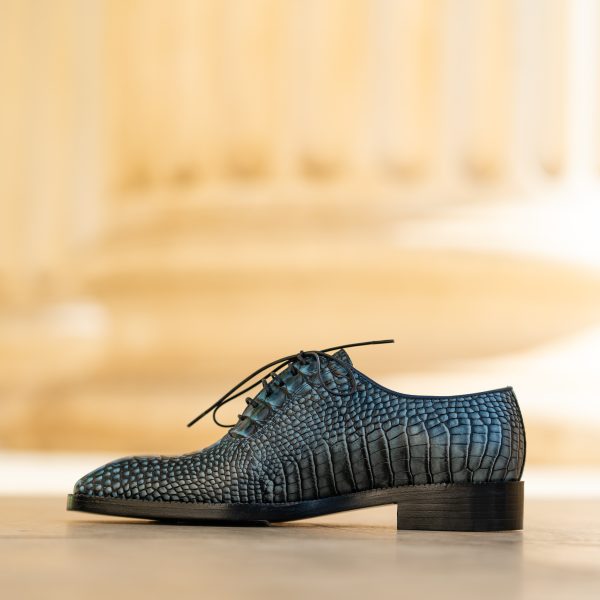 Pantofi Oxford 427 Bleumarin - imagine 5