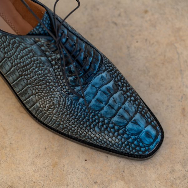 Pantofi Oxford 427 Bleumarin - imagine 4