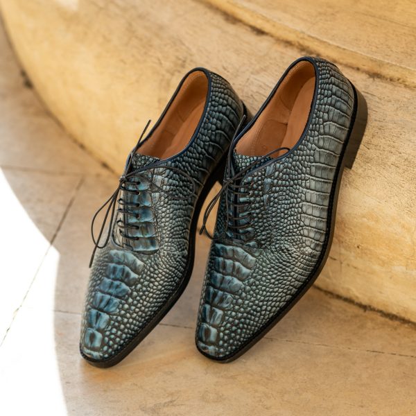 Pantofi Oxford 427 Bleumarin - imagine 3