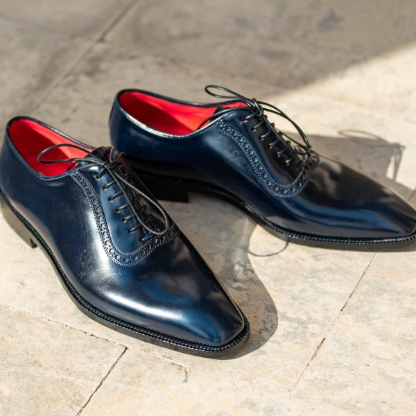 Pantofi Oxford 427 Dark Blue - imagine 5