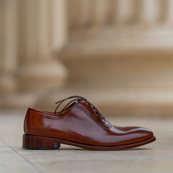 Pantofi Oxford 427 Patina Cognac - imagine 2