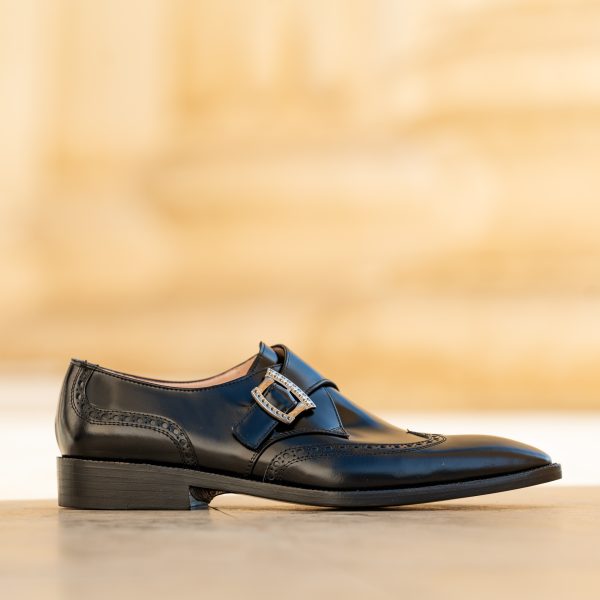 Pantofi Monk Black Business - imagine 5