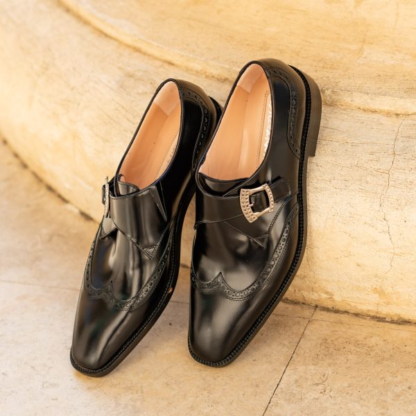 Pantofi Monk Black Business - imagine 3