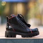 Ghete Dama din Piele Naturala Soren All Black CONDUR by alexandru 1