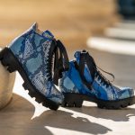 Ghete Dama din Piele Naturala Soren Blue Print CONDUR by alexandru 1