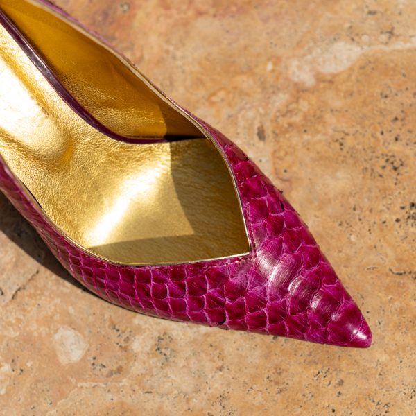 Pantofi Dama Toc Clepsidra Marta Fuchsia Exclusive CONDUR by alexandru 2