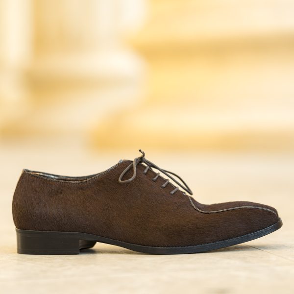 Pantofi Oxford 427 Print Maro - imagine 2