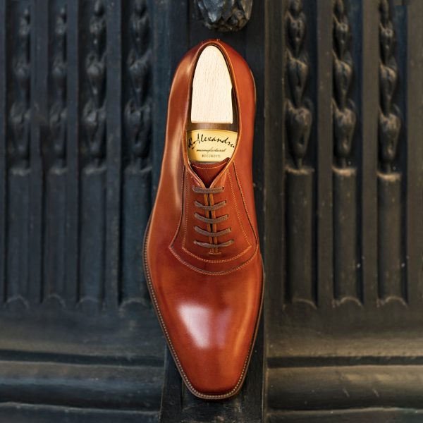 Pantofi Oxford 428 cognac - imagine 1