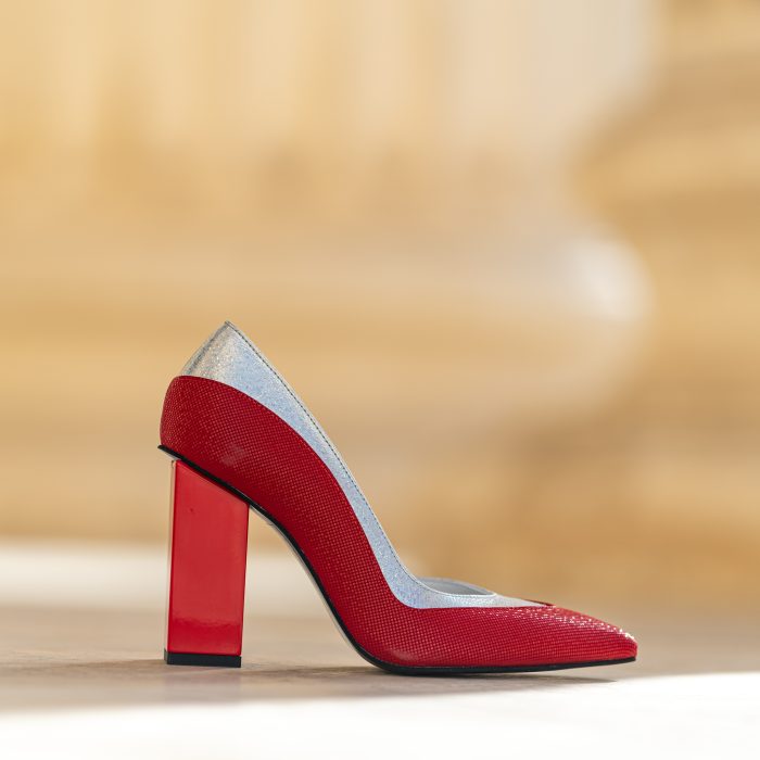 Esme-Red-3.jpg Pantofi Dama Cu Toc Gros Esme Red CONDUR by alexandru 1