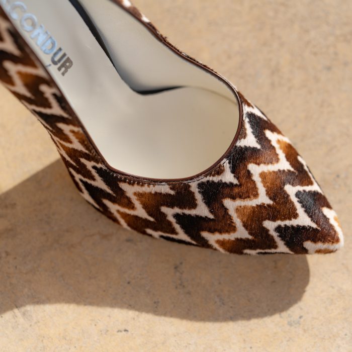 Pantofi Stiletto Forever Brown CONDUR by alexandru 2