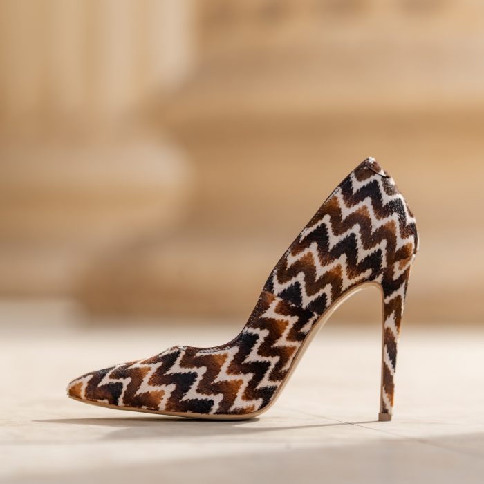 Pantofi Stiletto Forever Brown CONDUR by alexandru 3