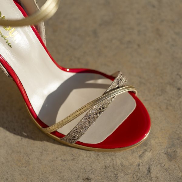 Sandale Dama din Piele Naturala Gala Oro - imagine 2