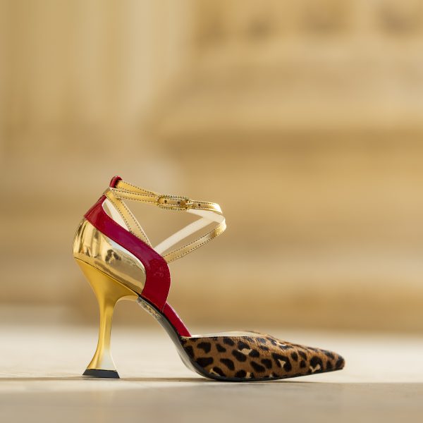 Pantofi Dama Toc Clepsidra Grace Brown CONDUR by alexandru 3