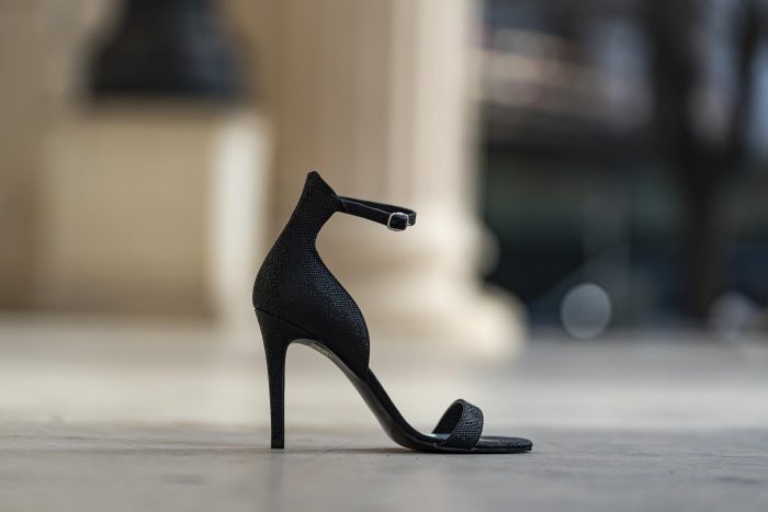 Sandale Dama din Piele Naturala Iara Black