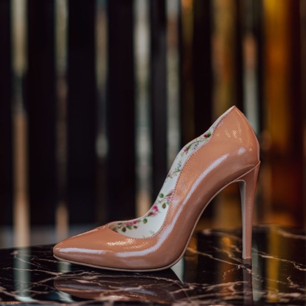 Pantofi Stiletto Marilyn Nude - imagine 2