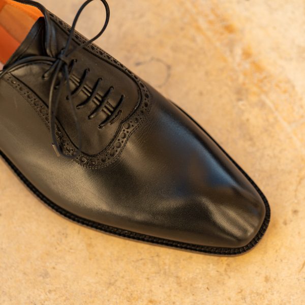 Pantofi Oxford 427 Black Leather - imagine 2
