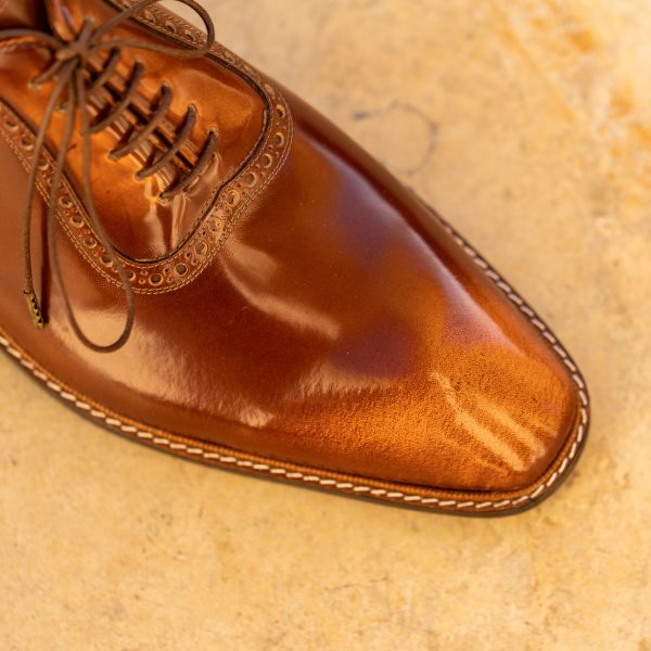 Pantofi Oxford 427 Brush Camel Gold - imagine 2