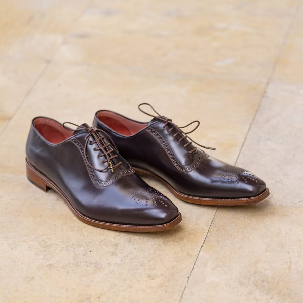 Pantofi Oxford 427 Picussa Maro - imagine 2