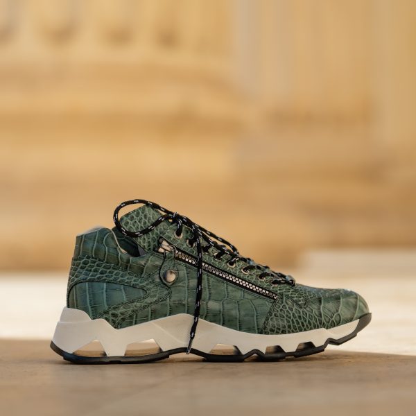 Pantofi Smart Business Verde Ocean - imagine 4