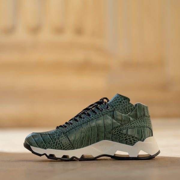 Pantofi Smart Business Verde Ocean - imagine 5