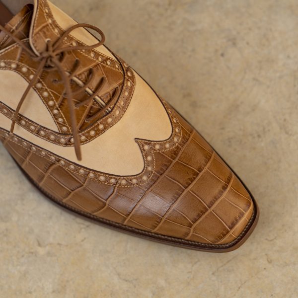 Pantofi Oxford 4211 Maro - imagine 2