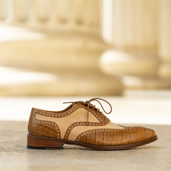 Pantofi Oxford 4211 Maro - imagine 3