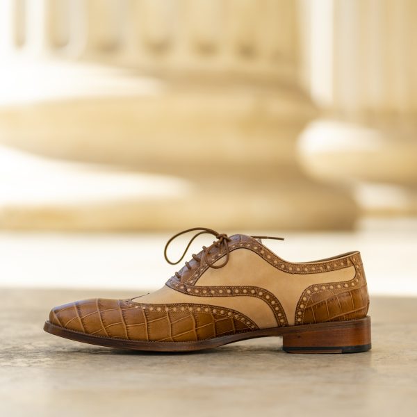 Pantofi Oxford 4211 Maro - imagine 4