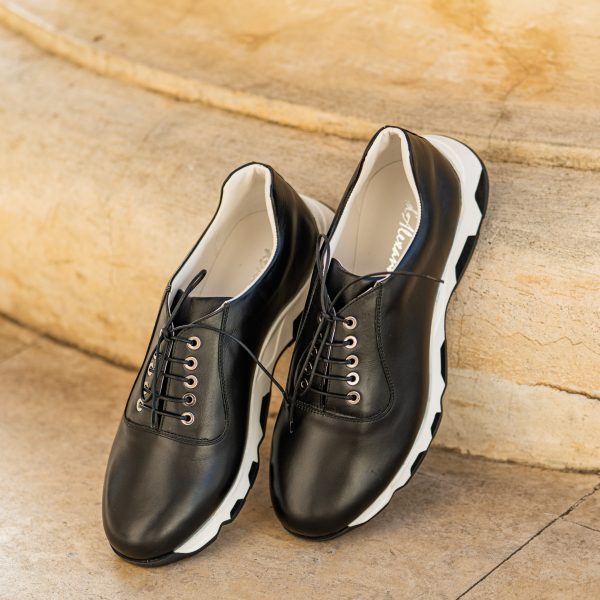 Pantofi smart casual Box Negru - imagine 1