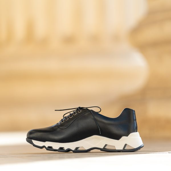 Pantofi smart casual Box Negru - imagine 2