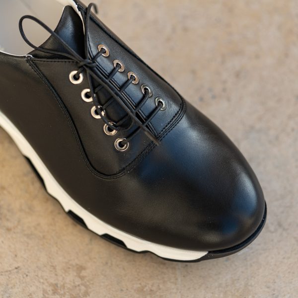 Pantofi smart casual Box Negru - imagine 3
