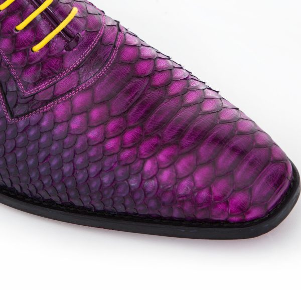 Pantofi Oxford 1517 Sarpe Mov Royal - imagine 3
