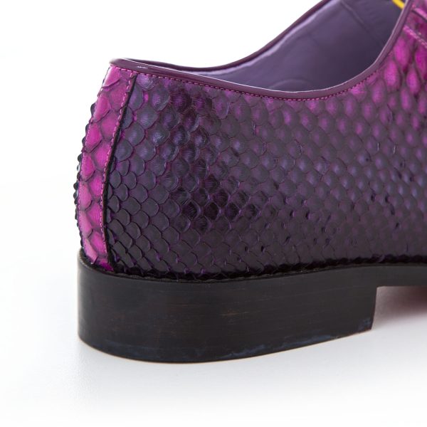 Pantofi Oxford 1517 Sarpe Mov Royal - imagine 4