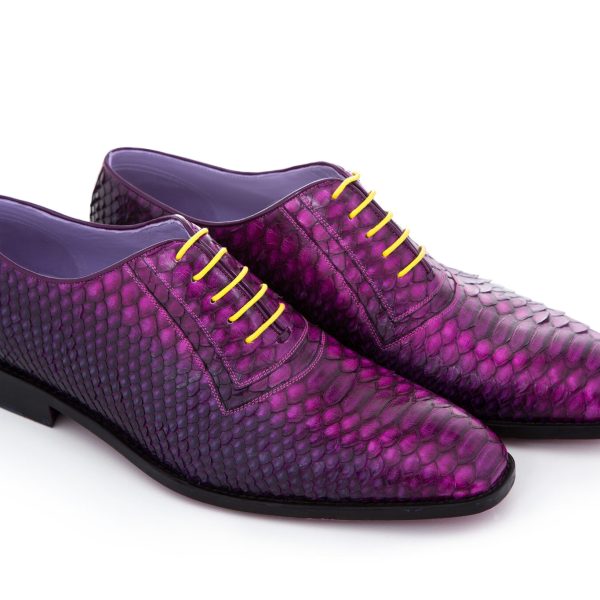 Pantofi Oxford 1517 Sarpe Mov Royal - imagine 5