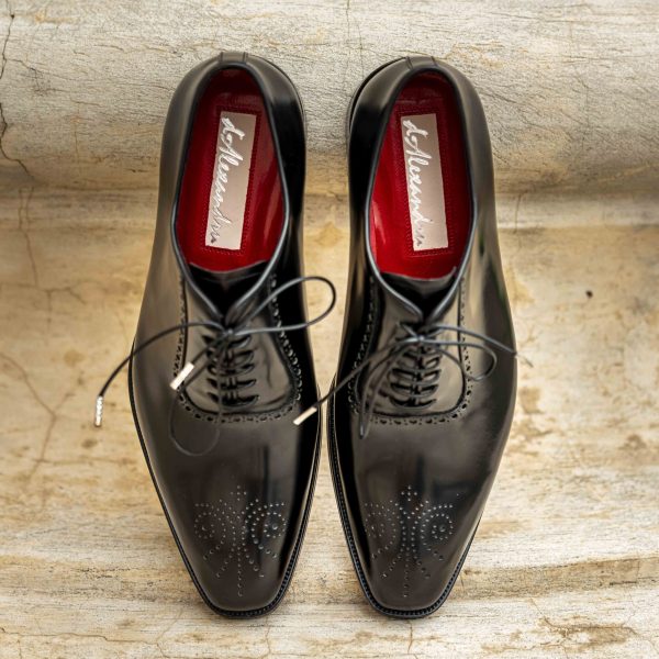 Pantofi Oxford 427 Negru - imagine 6