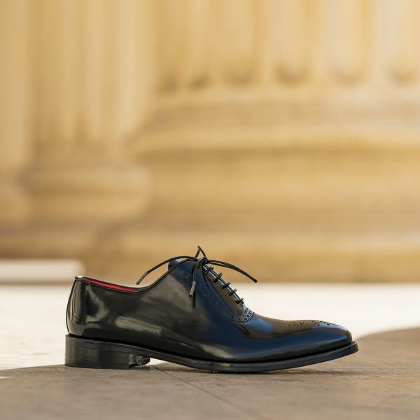 Pantofi Oxford 427 Negru - imagine 3