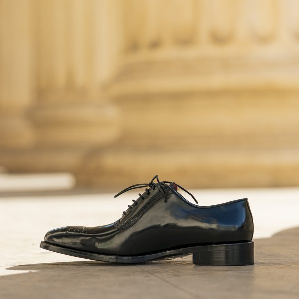 Pantofi Oxford 427 Negru - imagine 4