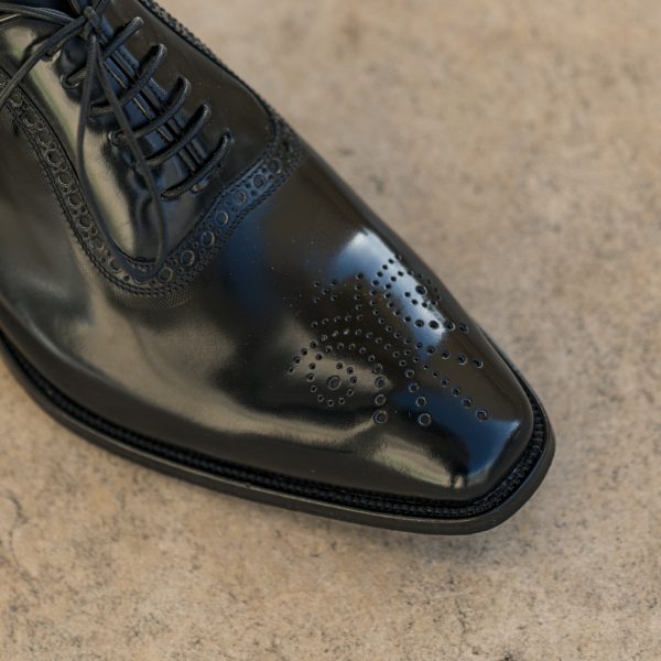 Pantofi Oxford 427 Negru - imagine 5