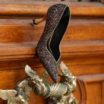 Pantofi Dama Toc Clepsidra Marta Glitter CONDUR by alexandru 1