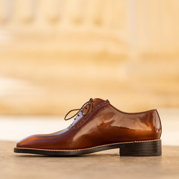 Pantofi Oxford 427 Brush Camel Gold - imagine 4