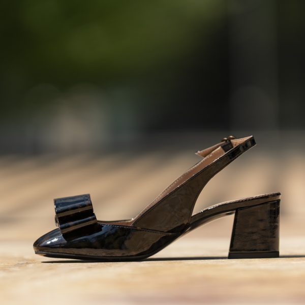 Sandale Dama din Piele Naturala Joy Black Print CONDUR by alexandru 3